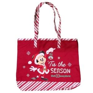 Christmas Mickey Mouse “tis the season” tote bag.